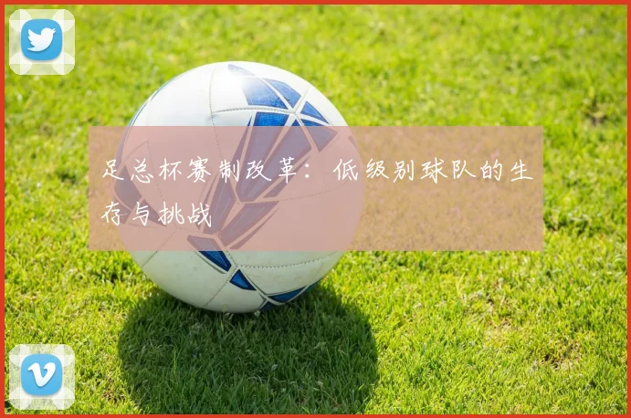 足总杯赛制改革：低级别球队的生存与挑战